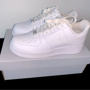All White Nike Air Force 1 (Brand New, Never Worn!)